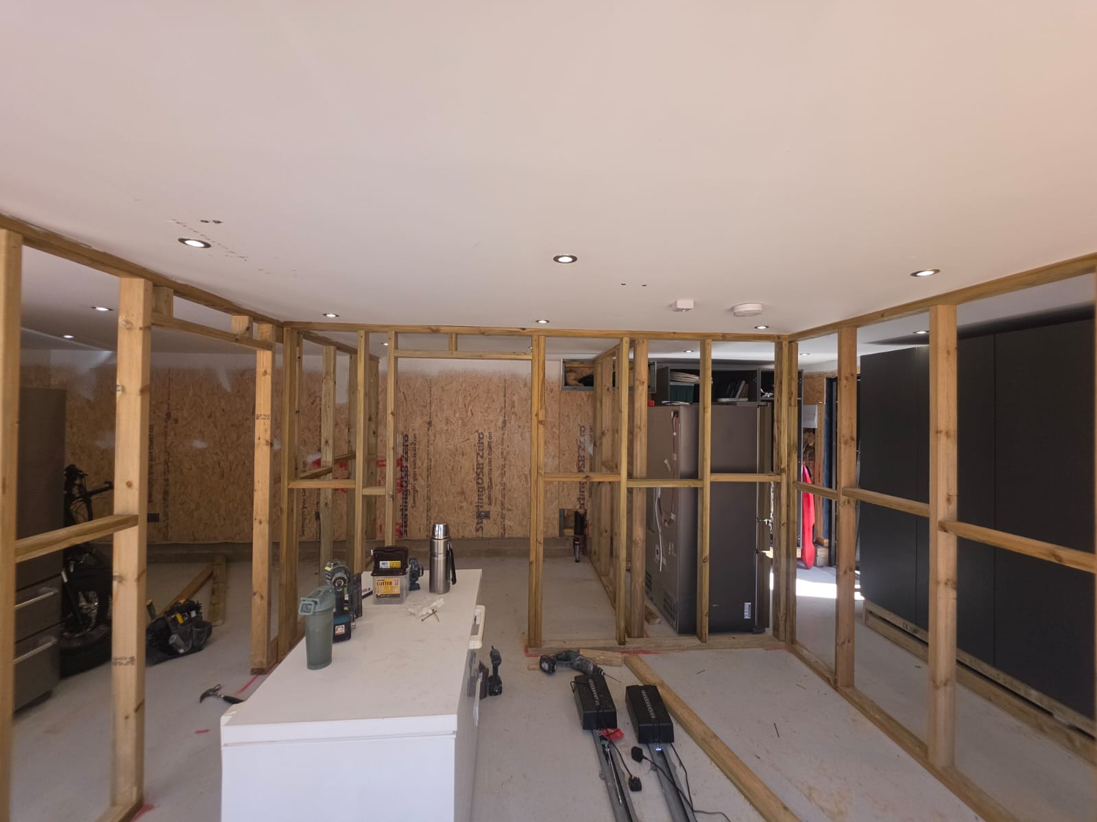 Timber partitions